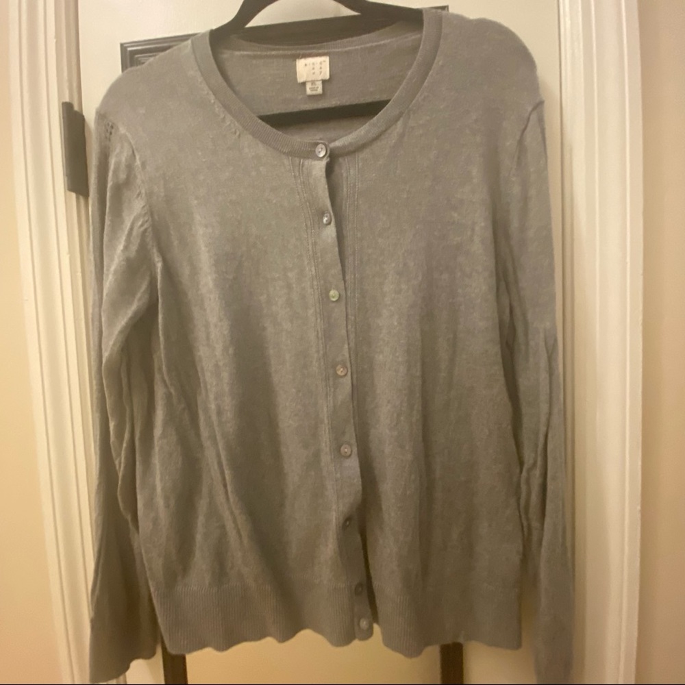 Gray Cardigan - Target, A New Day